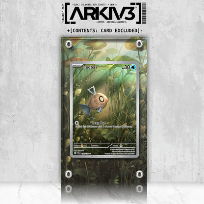 [UNIT: 198/191] // Feebas Extended Art Display Case - Raw