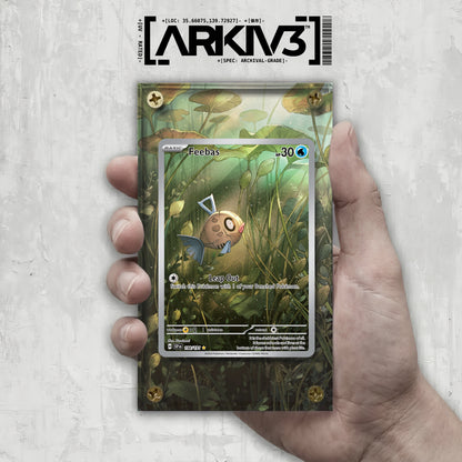 [UNIT: 198/191] // Feebas Extended Art Display Case - Raw