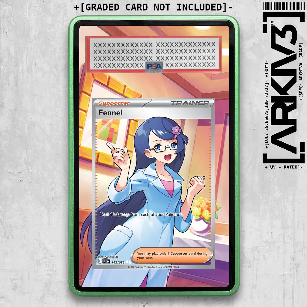 ARKIV3 PSA graded front - Green