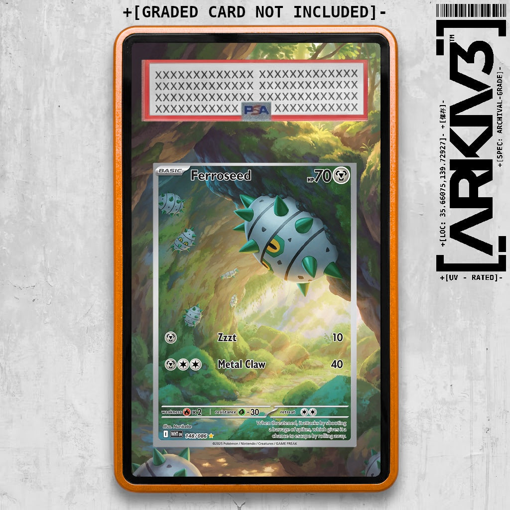 ARKIV3 PSA graded front - Orange