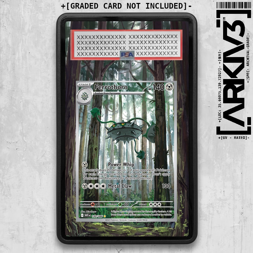 ARKIV3 PSA graded front - Black