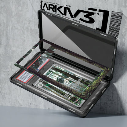 ARKIV3 PSA graded exploded mockup