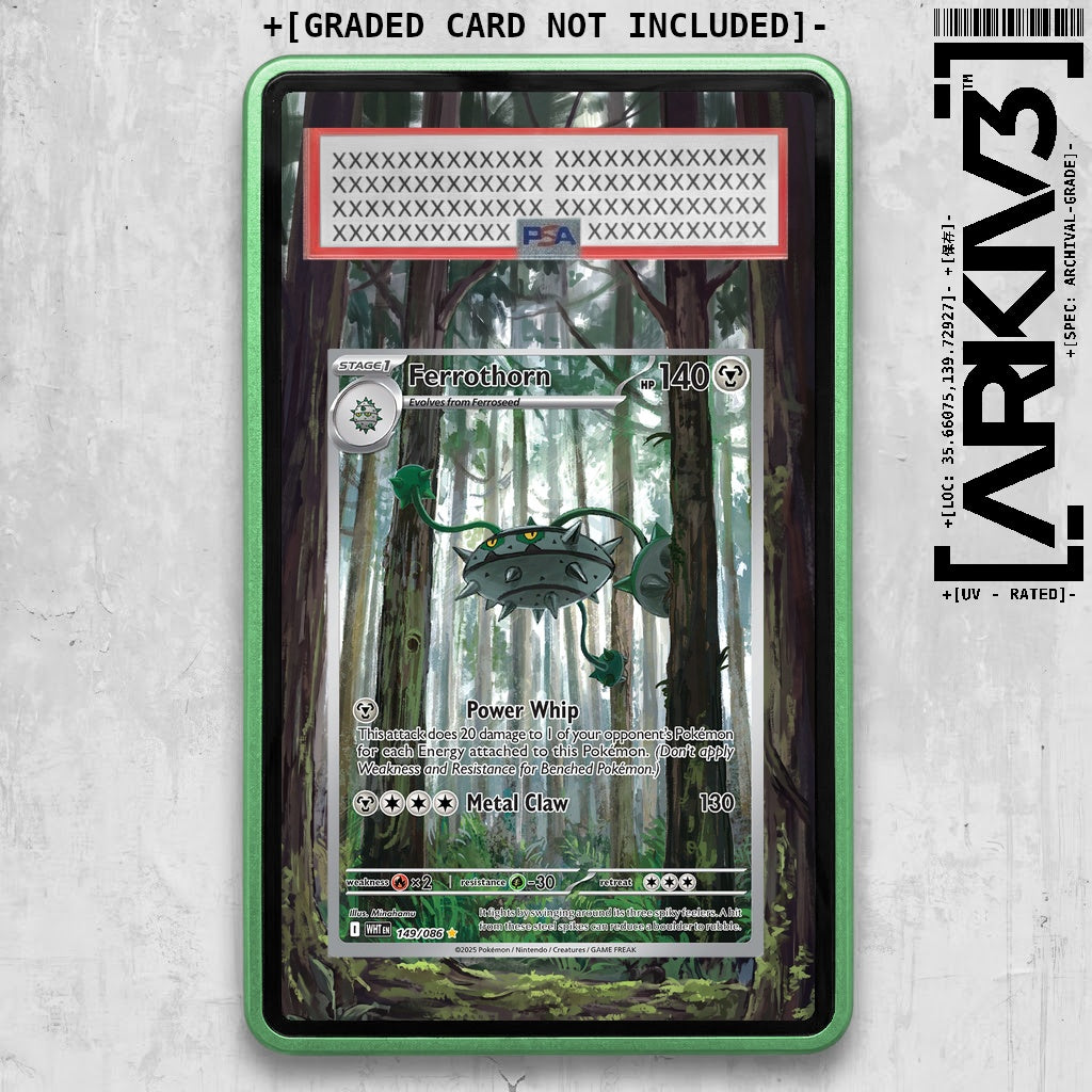 ARKIV3 PSA graded front - Green