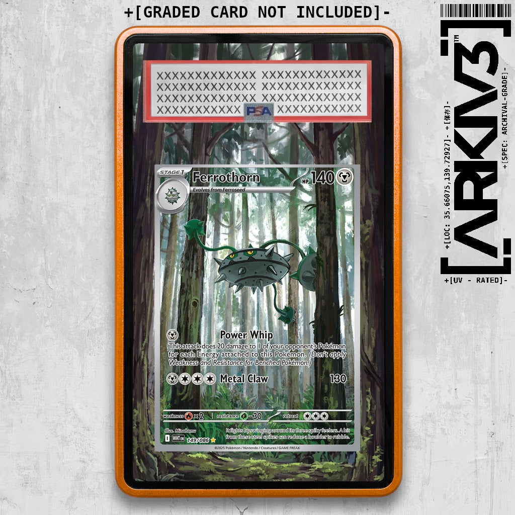 ARKIV3 PSA graded front - Orange