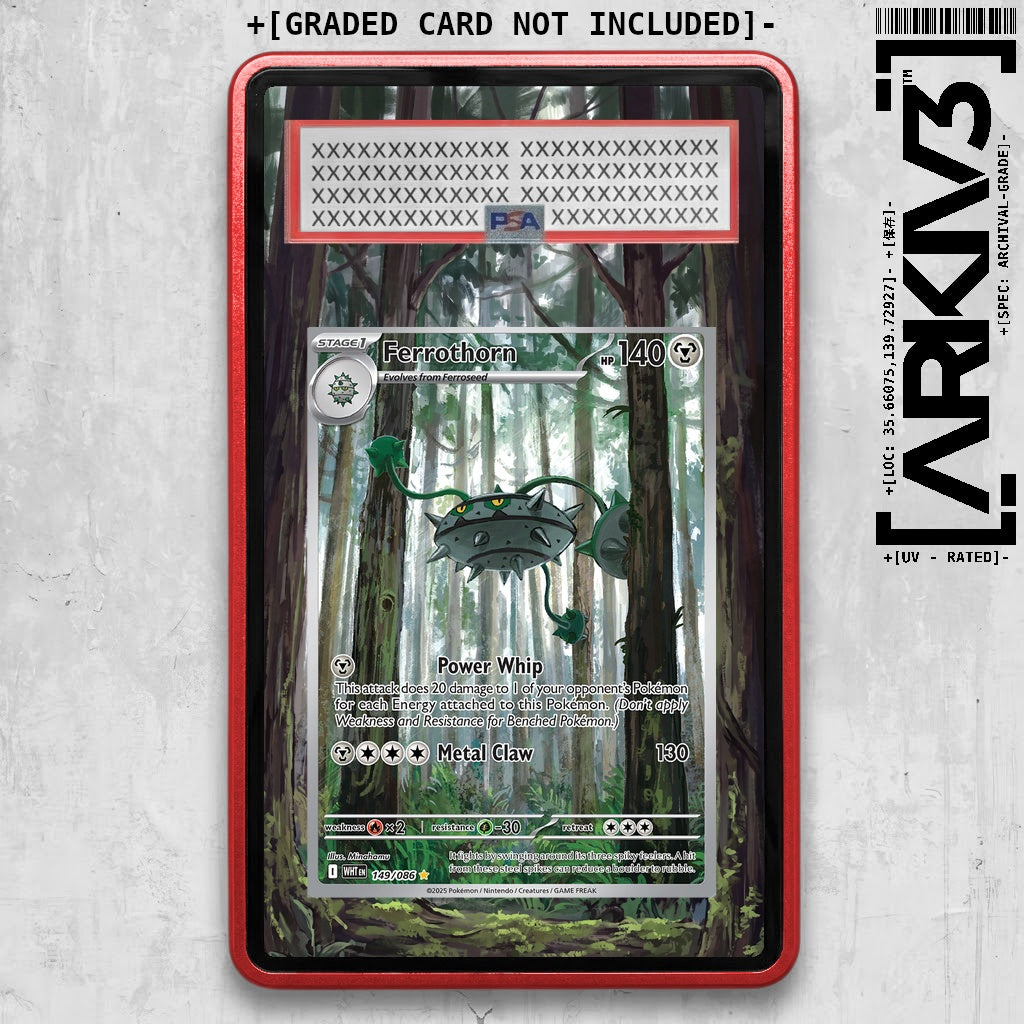 ARKIV3 PSA graded front - Red