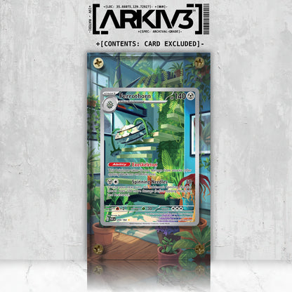 [UNIT: 209/182] // Ferrothorn Extended Art Display Case - Raw