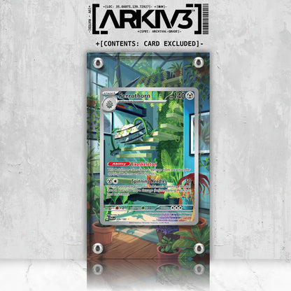 [UNIT: 209/182] // Ferrothorn Extended Art Display Case - Raw