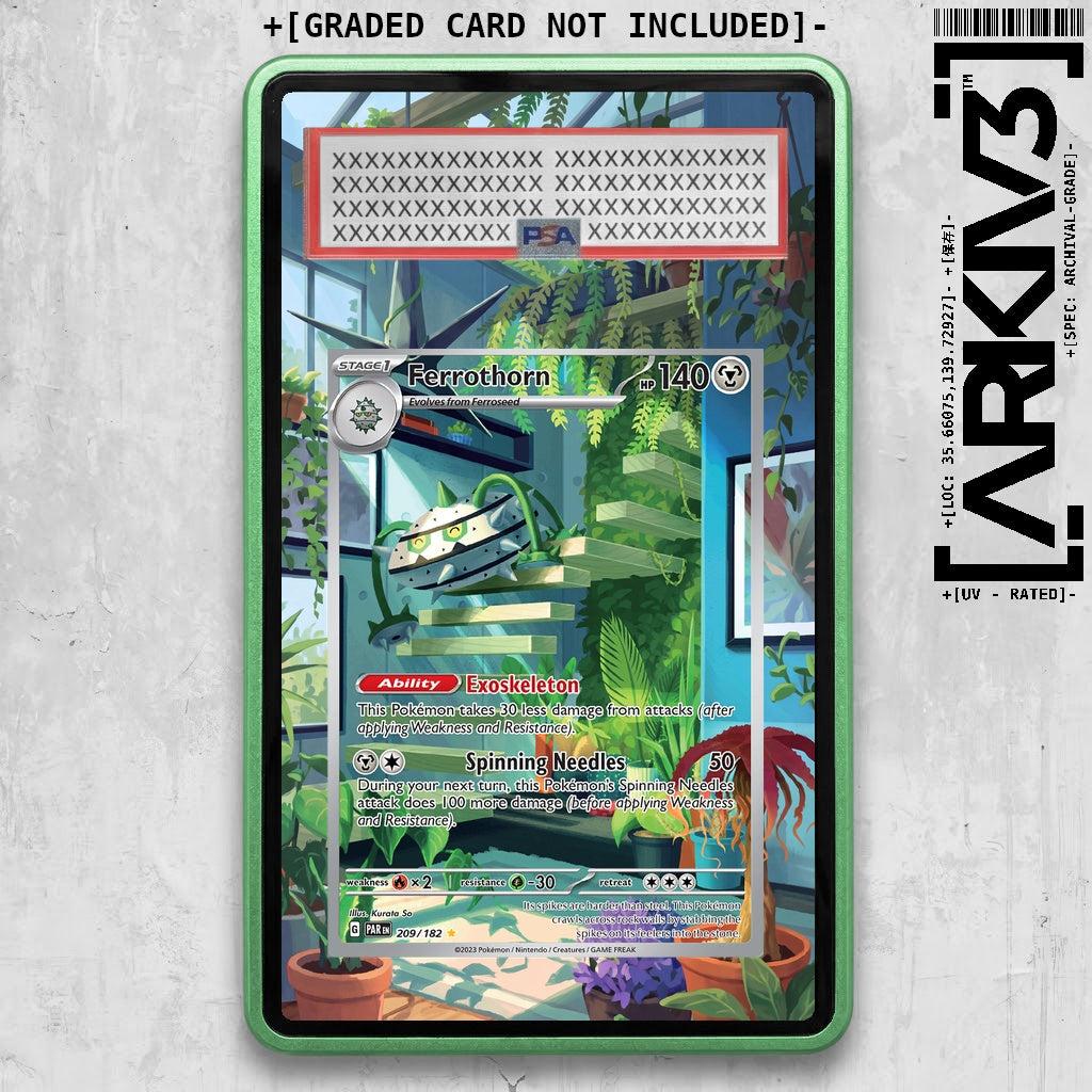 ARKIV3 PSA graded front - Green