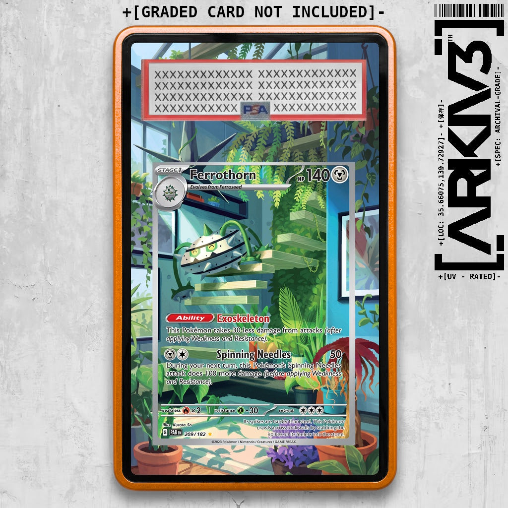 ARKIV3 PSA graded front - Orange