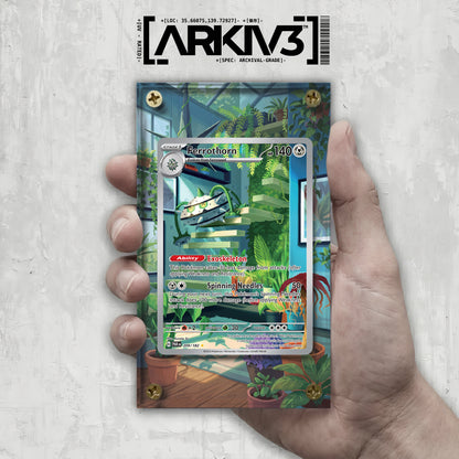 [UNIT: 209/182] // Ferrothorn Extended Art Display Case - Raw