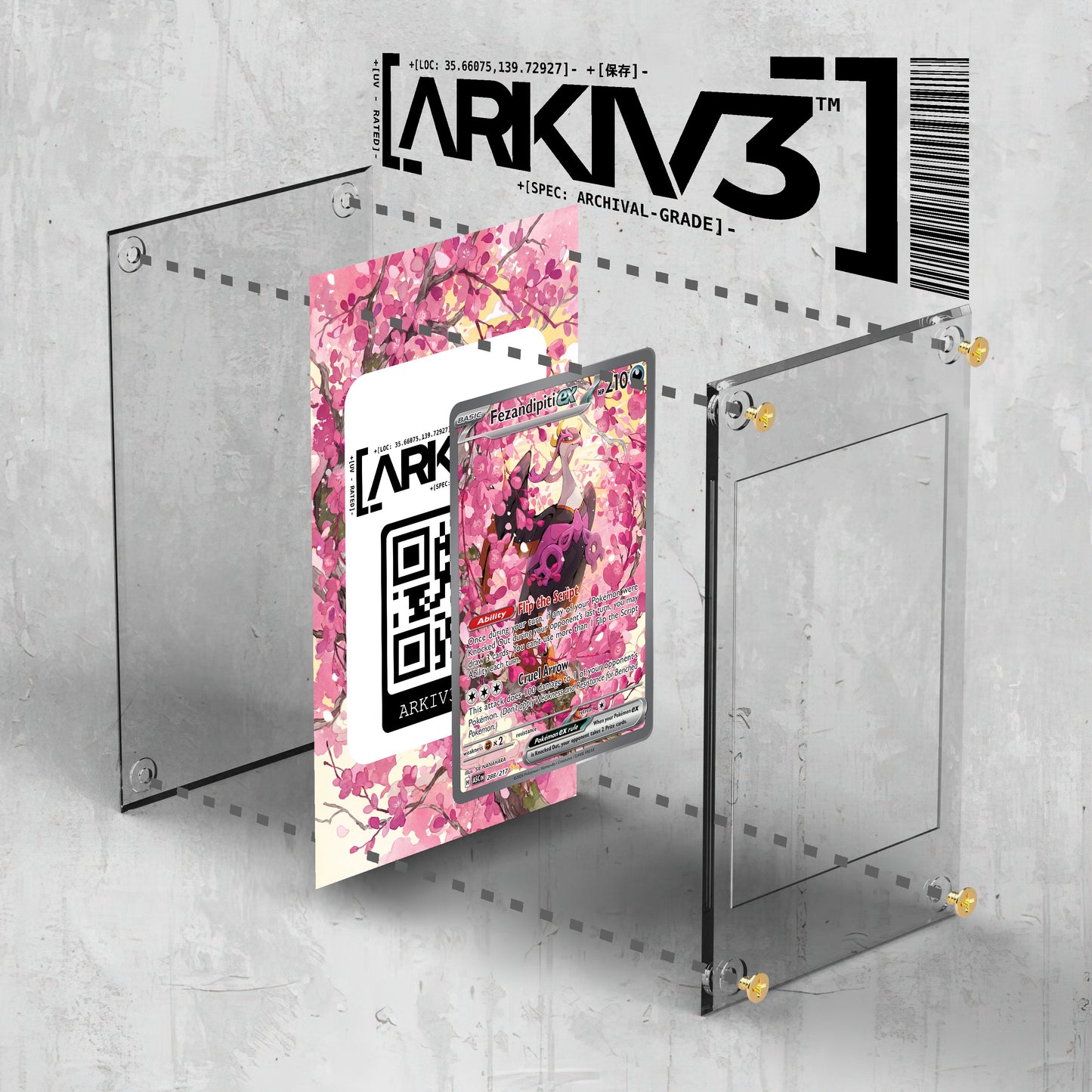 [UNIT: 288/217] // Fezandipiti ex Extended Art Display Case - Raw