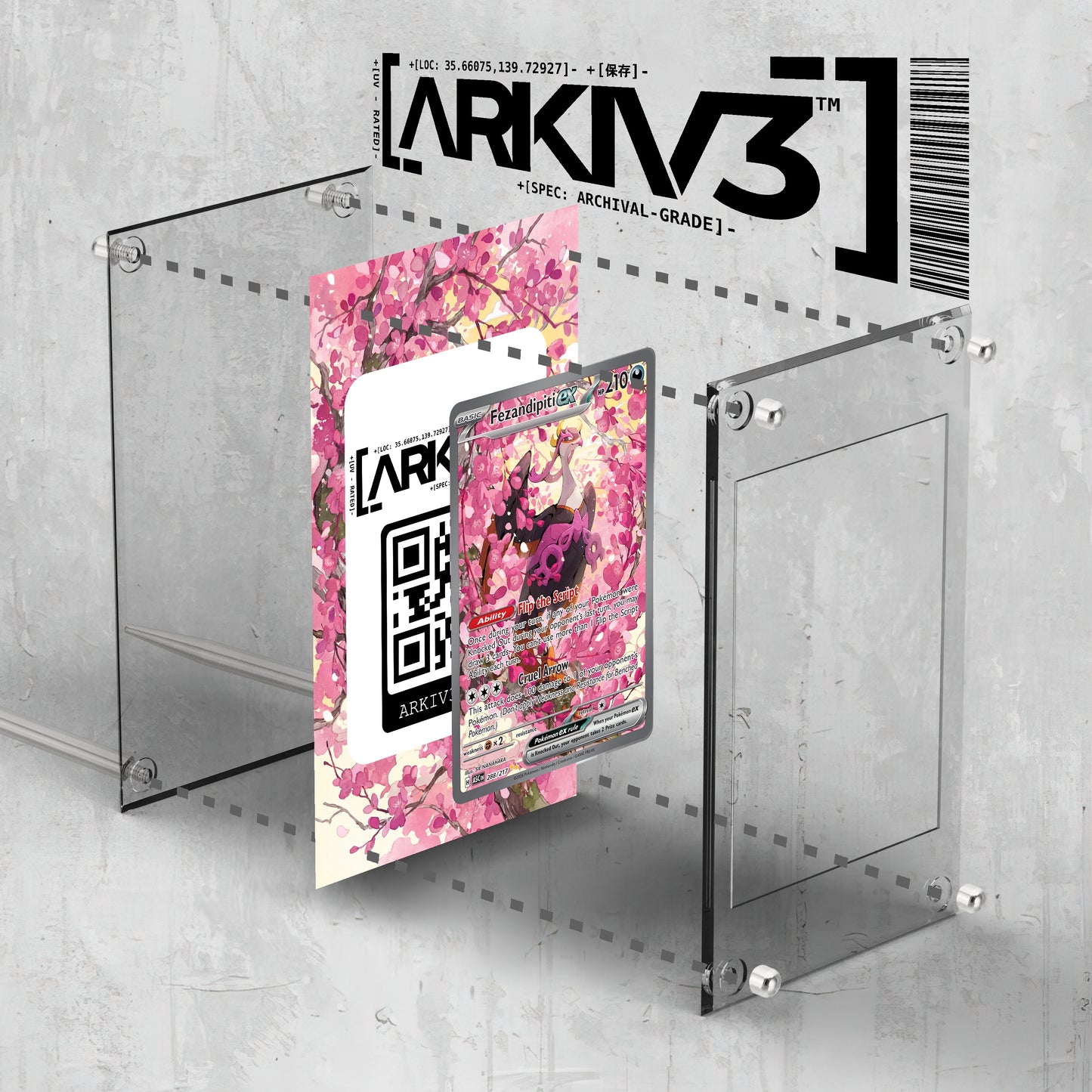 [UNIT: 288/217] // Fezandipiti ex Extended Art Display Case - Raw