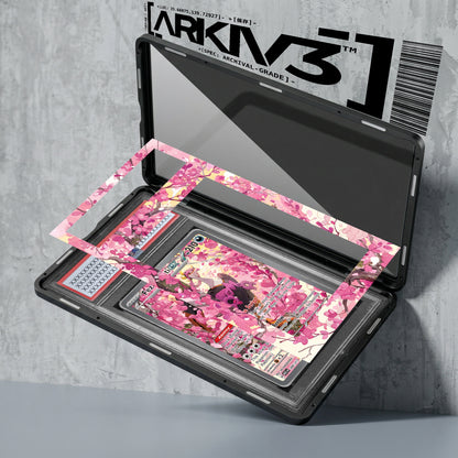 ARKIV3 PSA graded exploded mockup
