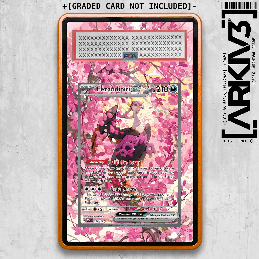 ARKIV3 PSA graded front - Orange