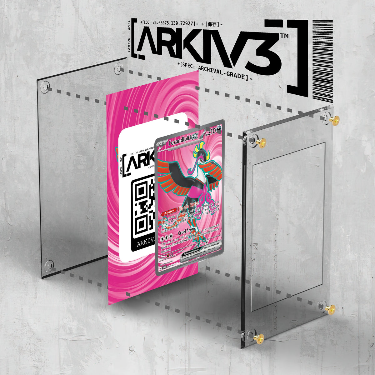 [UNIT: 84/64] // Fezandipiti ex Extended Art Display Case - Raw