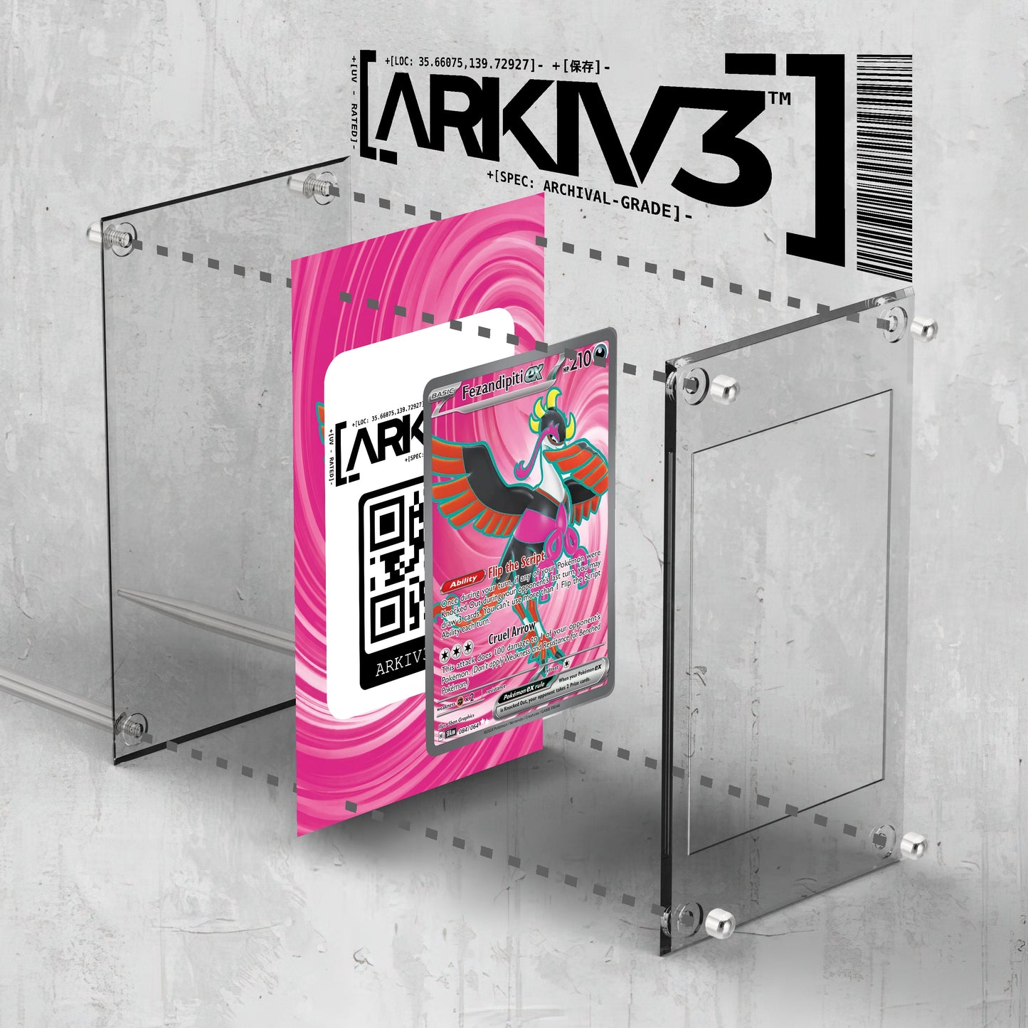 [UNIT: 84/64] // Fezandipiti ex Extended Art Display Case - Raw