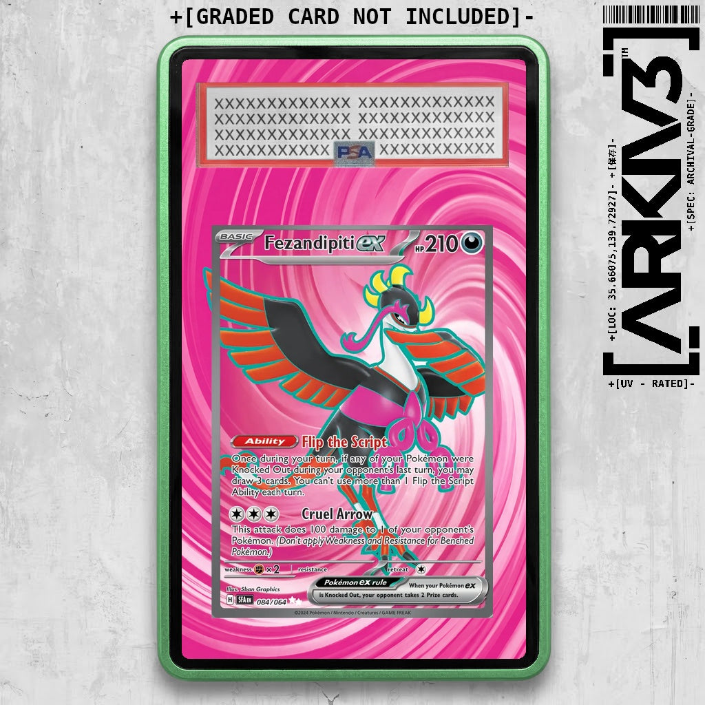 ARKIV3 PSA graded front - Green