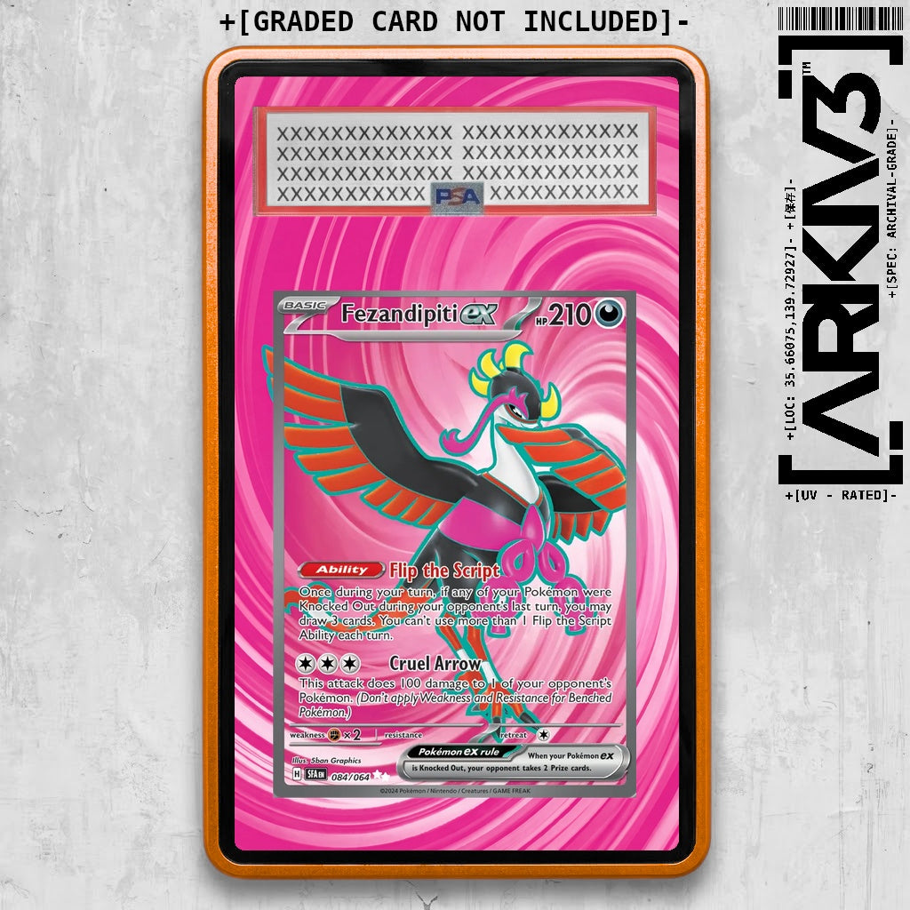 ARKIV3 PSA graded front - Orange
