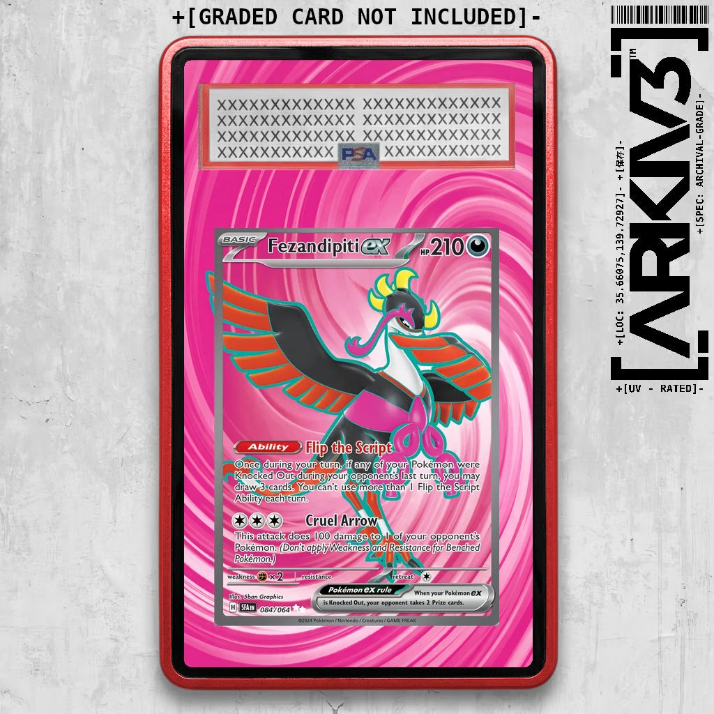 ARKIV3 PSA graded front - Red