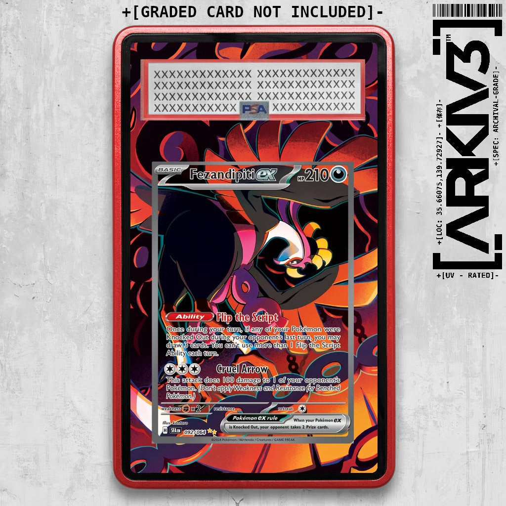 ARKIV3 PSA graded front - Red
