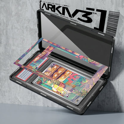 ARKIV3 PSA graded exploded mockup
