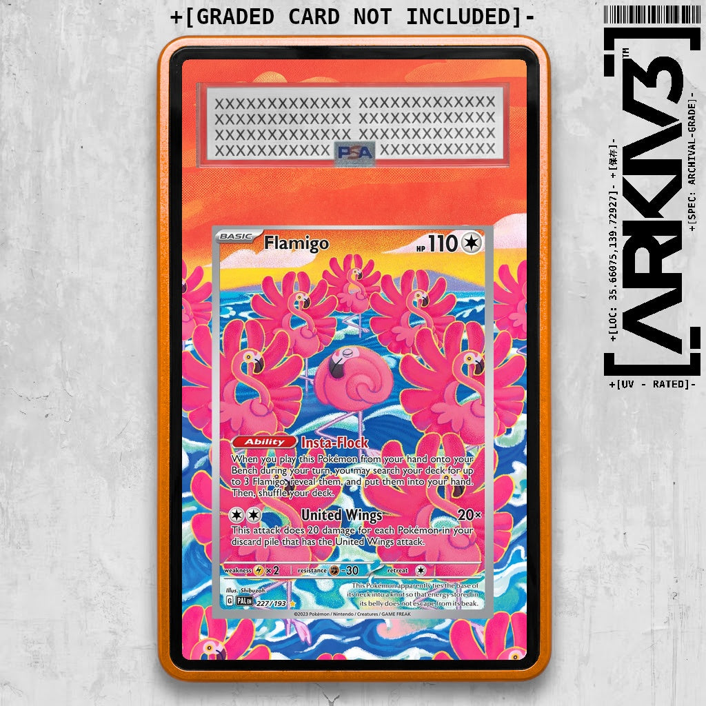 ARKIV3 PSA graded front - Orange