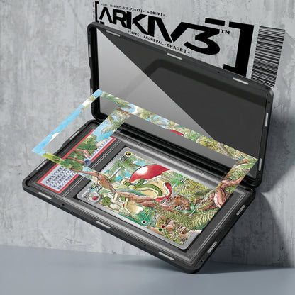 ARKIV3 PSA graded exploded mockup