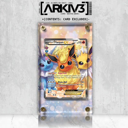 [UNIT: RC28/RC32] // Flareon-EX Extended Art Display Case - Raw