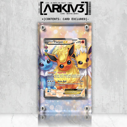 [UNIT: RC28/RC32] // Flareon-EX Extended Art Display Case - Raw