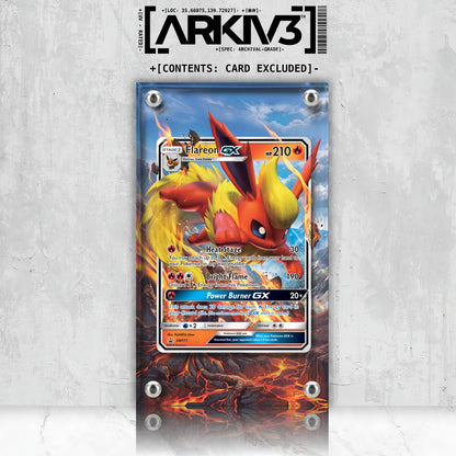 [UNIT: SM171/248] // Flareon-GX Extended Art Display Case - Raw