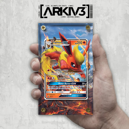 [UNIT: SM171/248] // Flareon-GX Extended Art Display Case - Raw