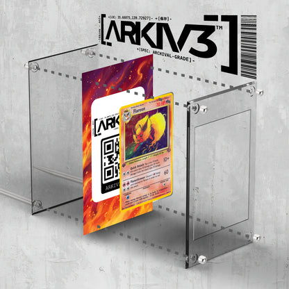 [UNIT: 3/64] // Flareon Extended Art Display Case - Raw