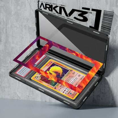 ARKIV3 PSA graded exploded mockup