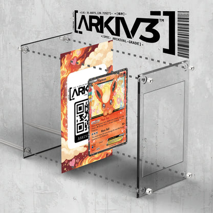 [UNIT: RC6/RC32] // Flareon Extended Art Display Case - Raw