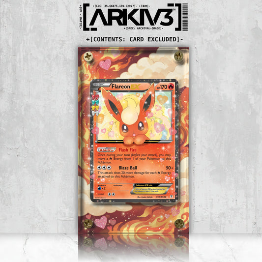 [UNIT: RC6/RC32] // Flareon Extended Art Display Case - Raw