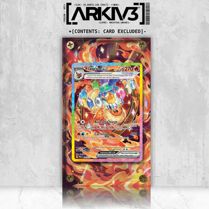 [UNIT: 146/131] // Flareon ex Extended Art Display Case - Raw