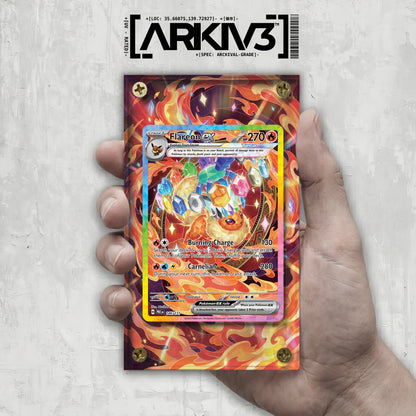[UNIT: 146/131] // Flareon ex Extended Art Display Case - Raw
