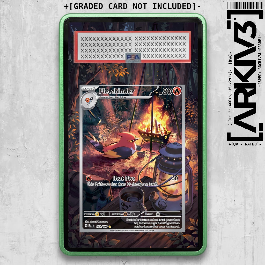 ARKIV3 PSA graded front - Green