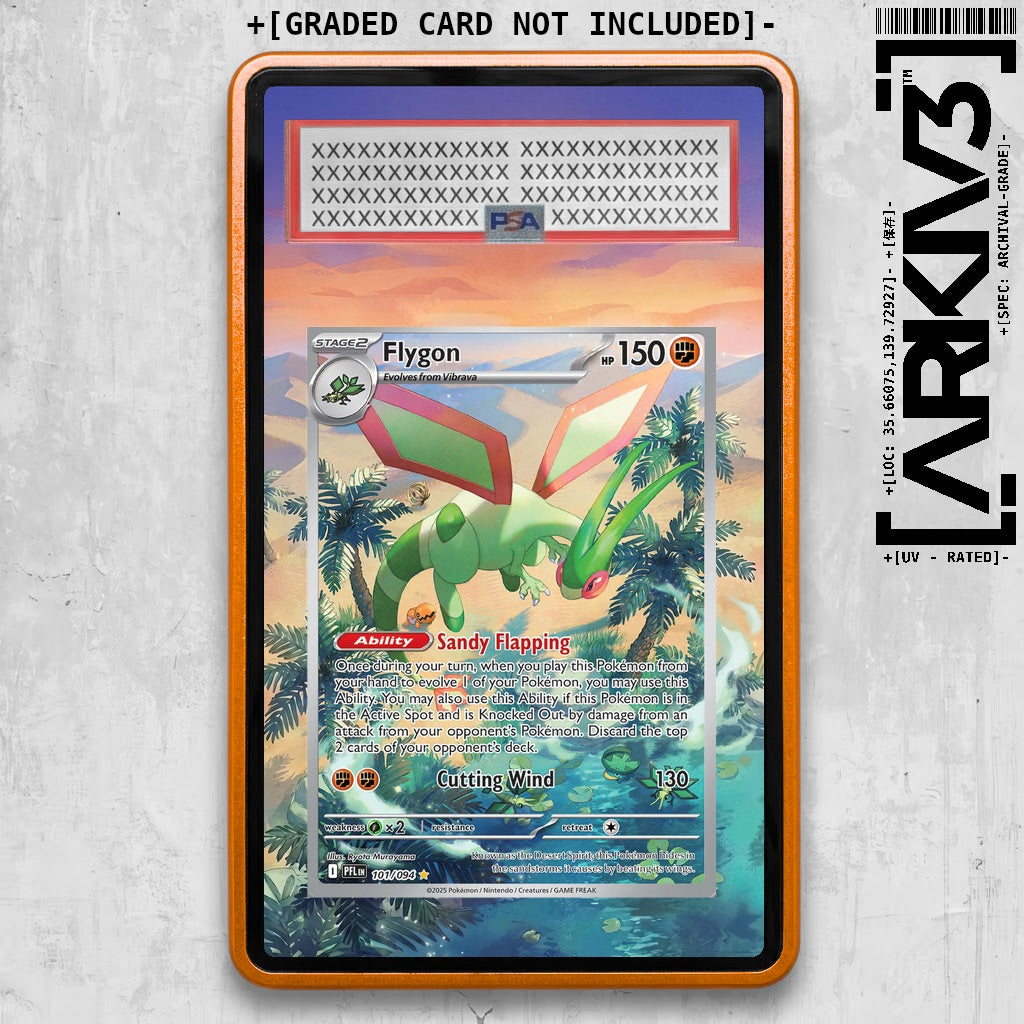 [UNIT: 101/094] // Flygon Extended Art Display Case - Graded