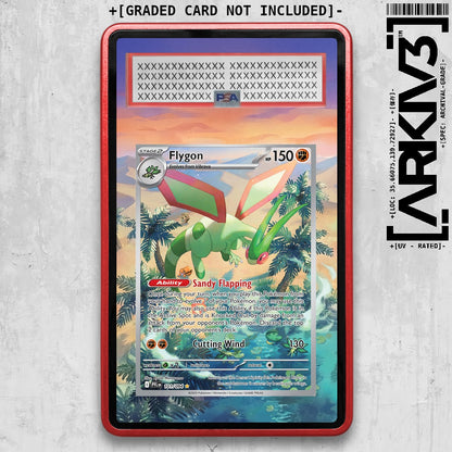 [UNIT: 101/094] // Flygon Extended Art Display Case - Graded