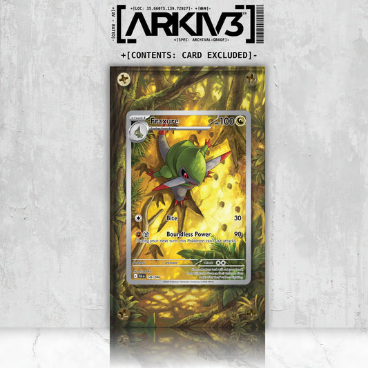 [UNIT: 146/86] // Fraxure Extended Art Display Case - Raw
