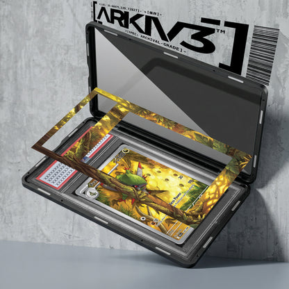 ARKIV3 PSA graded exploded mockup