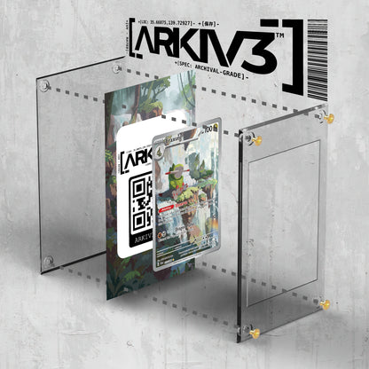 [UNIT: 77/64] // Fraxure Extended Art Display Case - Raw