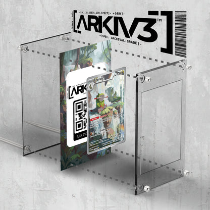 [UNIT: 77/64] // Fraxure Extended Art Display Case - Raw
