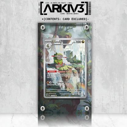 [UNIT: 77/64] // Fraxure Extended Art Display Case - Raw