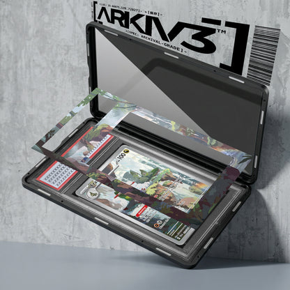 ARKIV3 PSA graded exploded mockup
