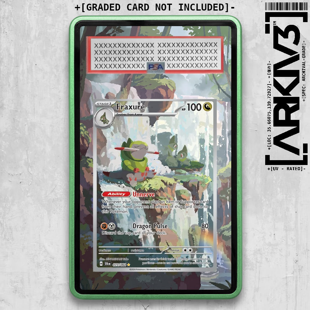 ARKIV3 PSA graded front - Green