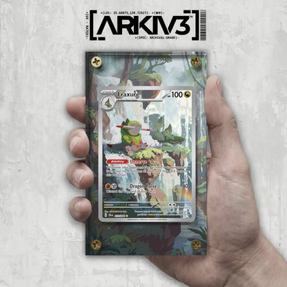 [UNIT: 77/64] // Fraxure Extended Art Display Case - Raw