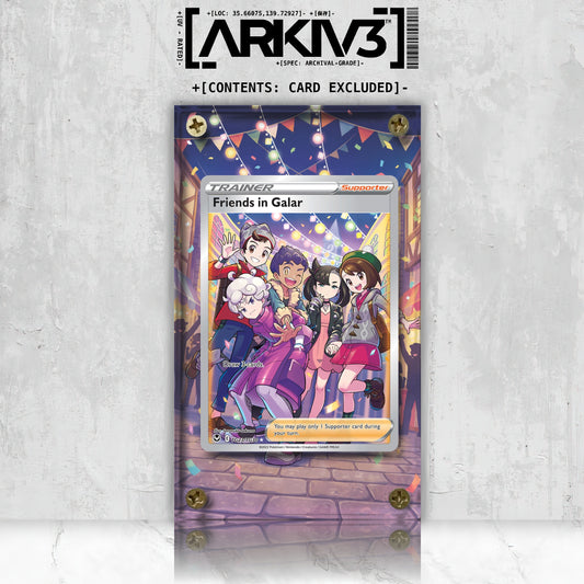 [UNIT: TG23/TG30] // Friends in Galar Extended Art Display Case - Raw
