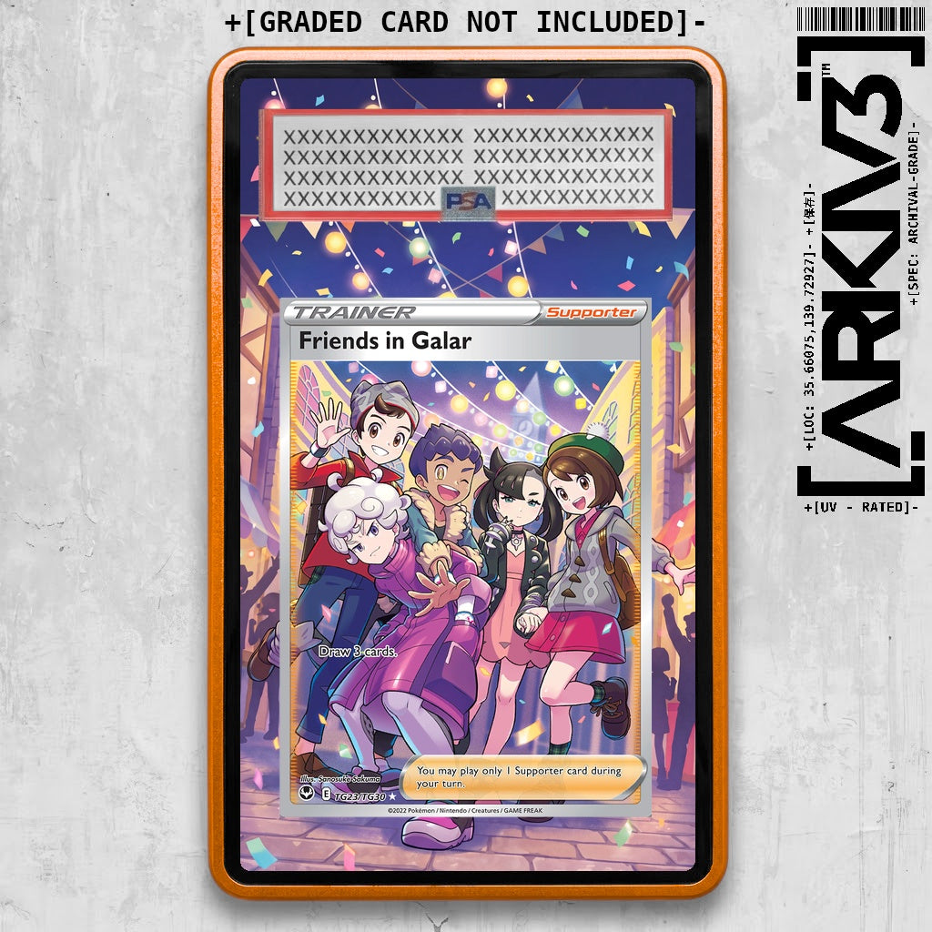 ARKIV3 PSA graded front - Orange